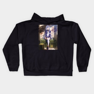 Lena from 86 - eighty six Kids Hoodie